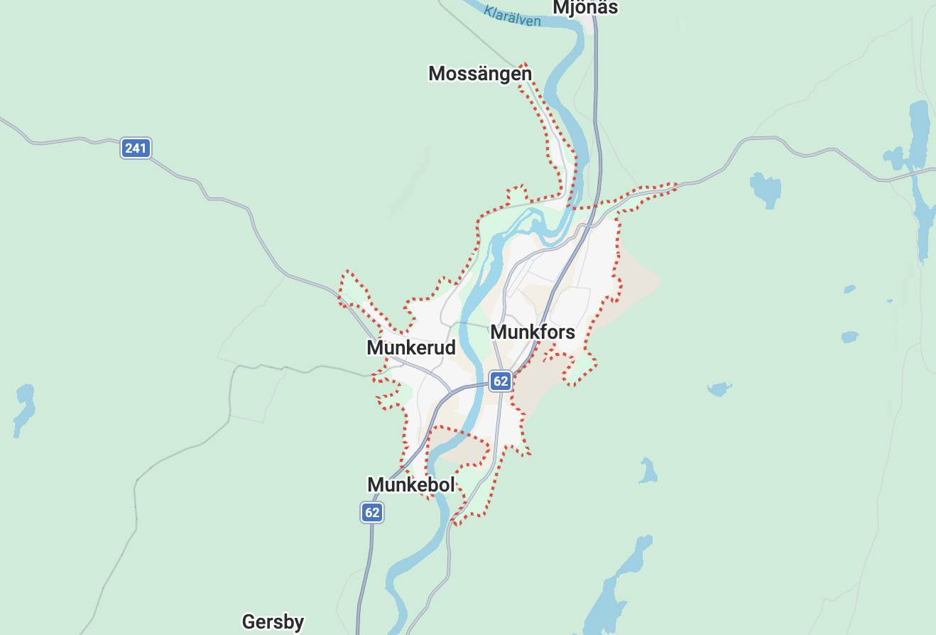 Kaart van The Hidden Essence in Munkfors